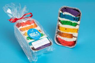 Rainbow Cake Slab